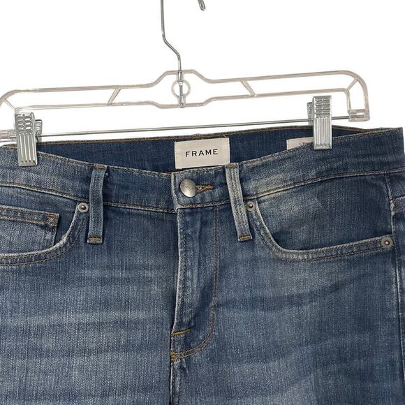 Frame L’Homme Slim Medium Wash Classic Denim Straight Leg Jeans Size 29 - Picture 5 of 8